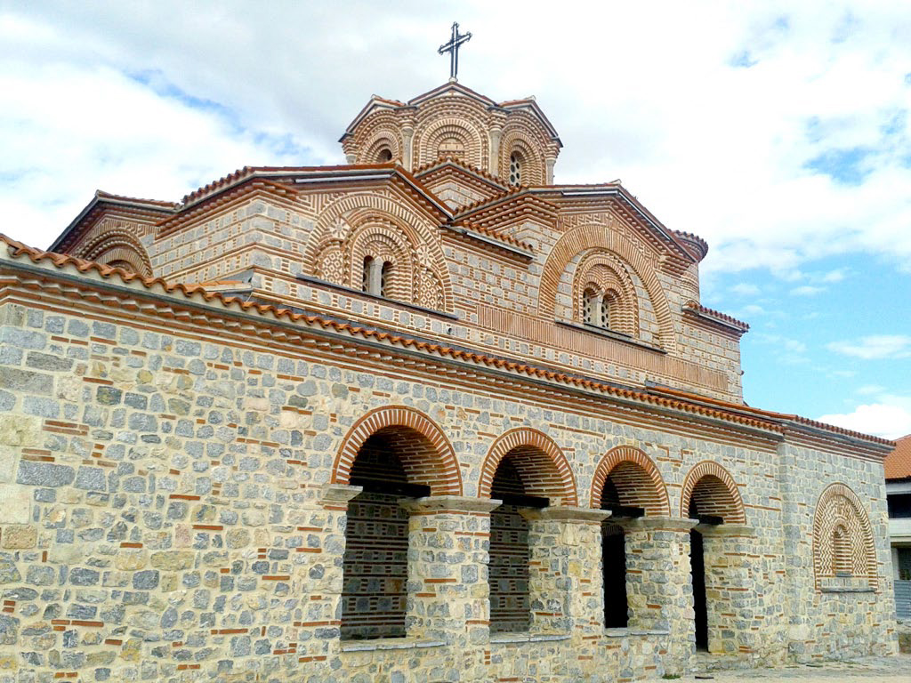 Die Klosterkirche St. Clement in Ohrid. Je nachdem, wer gerade im Land herrschte, wurde das Bauwerk als christliche Kirche oder islamische Moschee genutzt